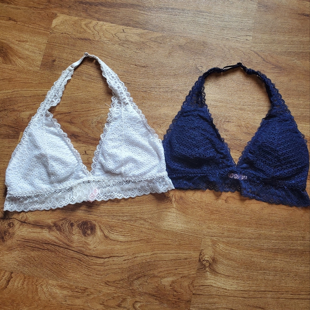 Halter Lace Bralette bundle